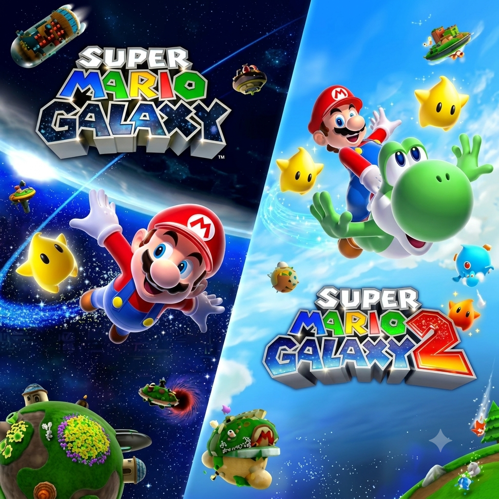 Super Mario Galaxy 1 + 2 Nintendo Switch
