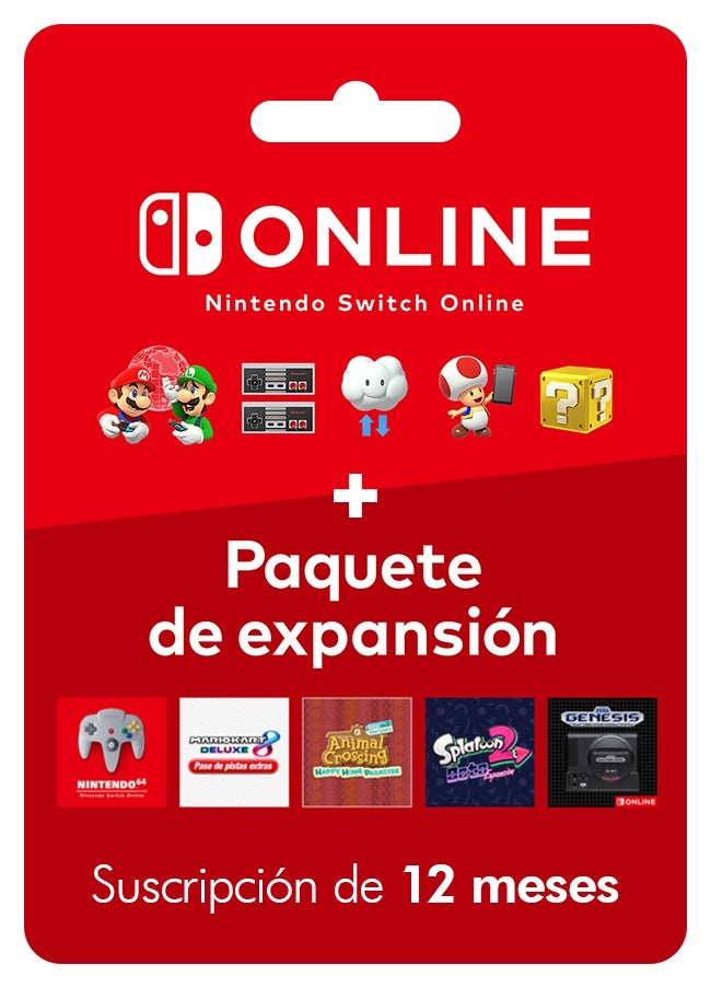 Online 12 meses + Paquete de expansión.